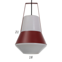 Светильник BayerLux 1653/1RD E27 40Вт темно-красный 25х26х40-135 см