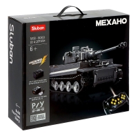 Конструктор Механо &laquo;Немецкий танк TIGER&raquo;, радиоуправление, 814 деталей