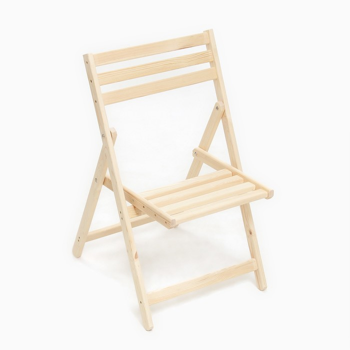 Стул складной, 60&times;50&times;75см, из хвои