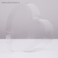 Набор коробок 3 в 1, "Бархат", сердце, 30,5 х 27,5 х 12 - 22 х 21 х 8,5 см