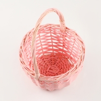 Корзина плетеная, 20&times;20&times;11,5/25 см, ива