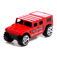 Машина металлическая &laquo;Пожарные&raquo;, набор 10 шт.