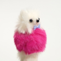 Мышь из искусственного меха, до 17 см с хвостом, микс цветов