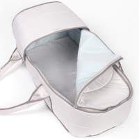 Люлька-переноска для новорожденных  &laquo;Ассорти&raquo;, цвет светло-серый