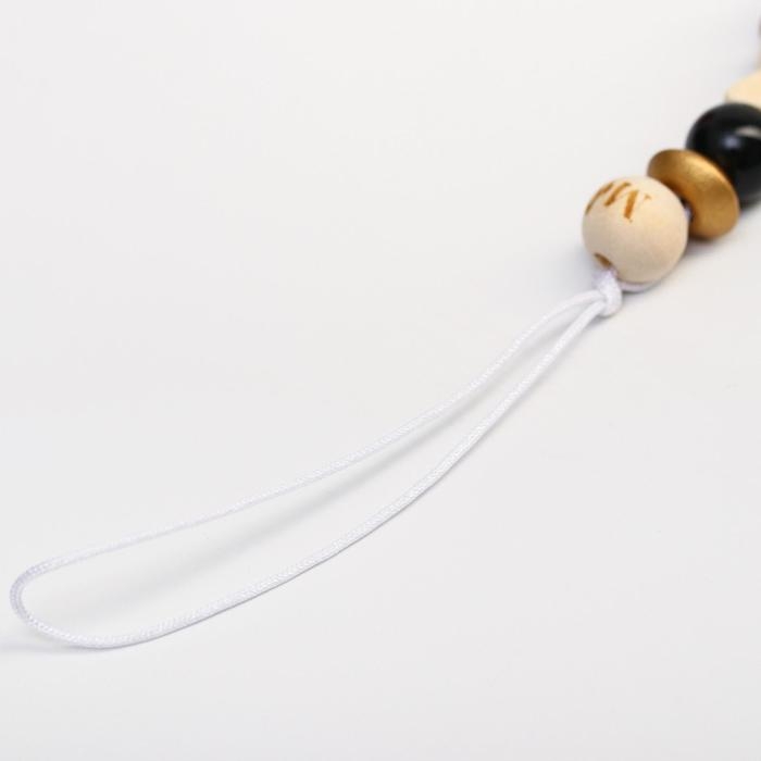 Держатель для соски - пустышки &laquo;Gold Baby&raquo;, из дерева