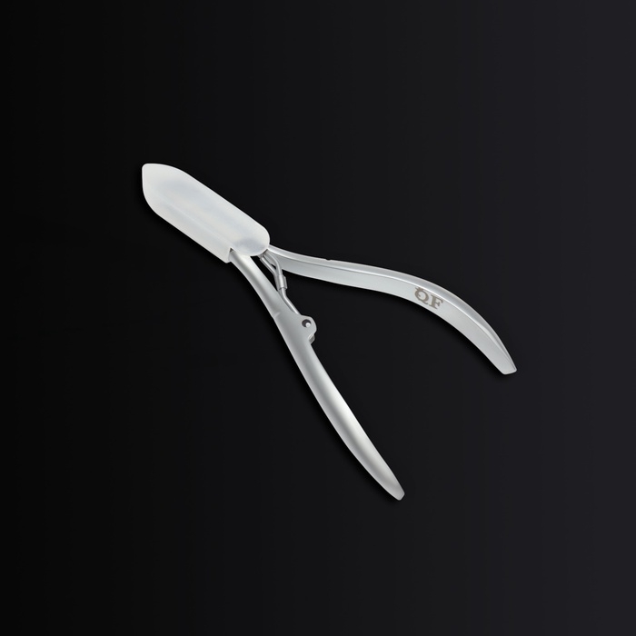Кусачки маникюрные для кутикулы &laquo;Premium satin&raquo;, эргономичные, 9,3 см, длина лезвия - 7 мм, цвет серебристый
