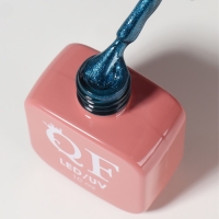 Гель лак для ногтей &laquo;CAT`S EYE NEON&raquo;, 3-х фазный, 10 мл, LED/UV, цвет синий (45)