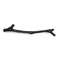 Ручка-скоба CAPPIO  "Ветка" RSC009, м/о 128 мм, цвет черный