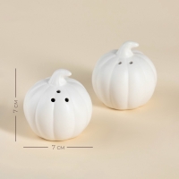 Набор для специй SL Home &laquo;Осенний бриз&raquo;, баночка 100 мл, 7&times;7&times;7 см, белый