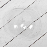 Заготовка - подвеска, раздельные части &laquo;Шар&raquo;, диаметр собранного &mdash; 9 см