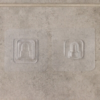 Ёршик для унитаза силиконовый Доляна &laquo;Лилу&raquo;, 4,3&times;9,5&times;36 см, цвет белый