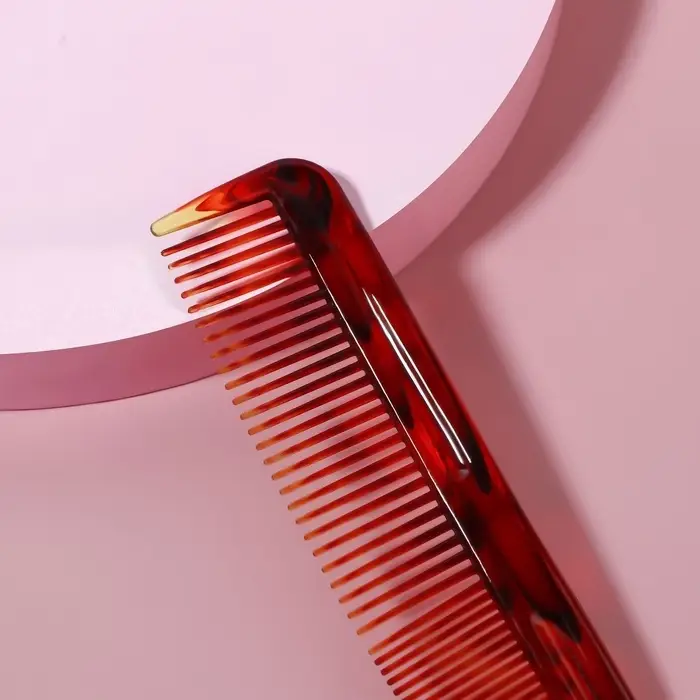 Расчёска комбинированная, 12.5&times;3 (&plusmn;1) см, цвет &laquo;янтарный&raquo;