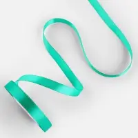 Лента атласная, 12 мм, 23&plusmn;1 м, бирюзовая №54