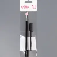 Набор для макияжа бровей и ресниц, 2 предмета: щеточка-лайнер и расчёска, 14&plusmn;1 см