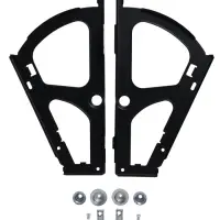 Механизм для обувницы полок CAPPIO, 1 ярус, до 13 мм, металл, черный