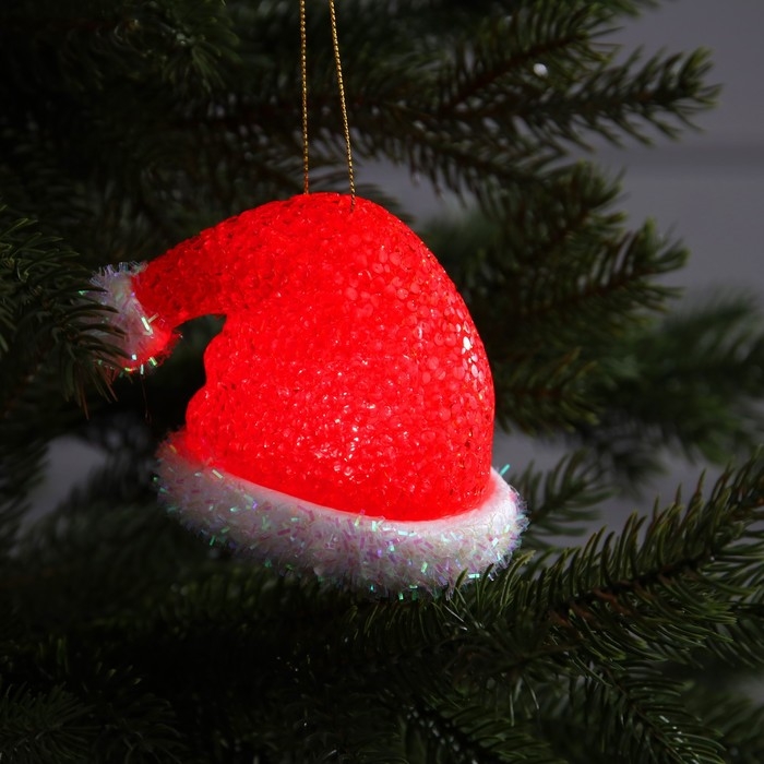 Светодиодная фигура &laquo;Колпак&raquo; 10 см, пластик, батарейки AG13х3 (в комплекте), свечение мульти (RGB)