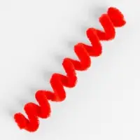 Синельная проволока, набор 100 шт, размер 1 шт 30х0,8 см, цвет красный