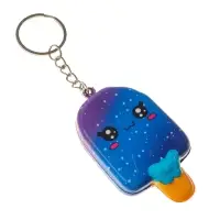 Мялка-сквиш &laquo;Эскимо&raquo;, на брелоке, цвета МИКС