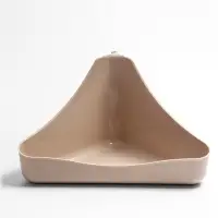 Туалет угловой для грызунов 33 х 19 х 18 см, микс цветов