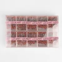 Булавки портновские, 38 мм, 50 шт., цвет бронзовый