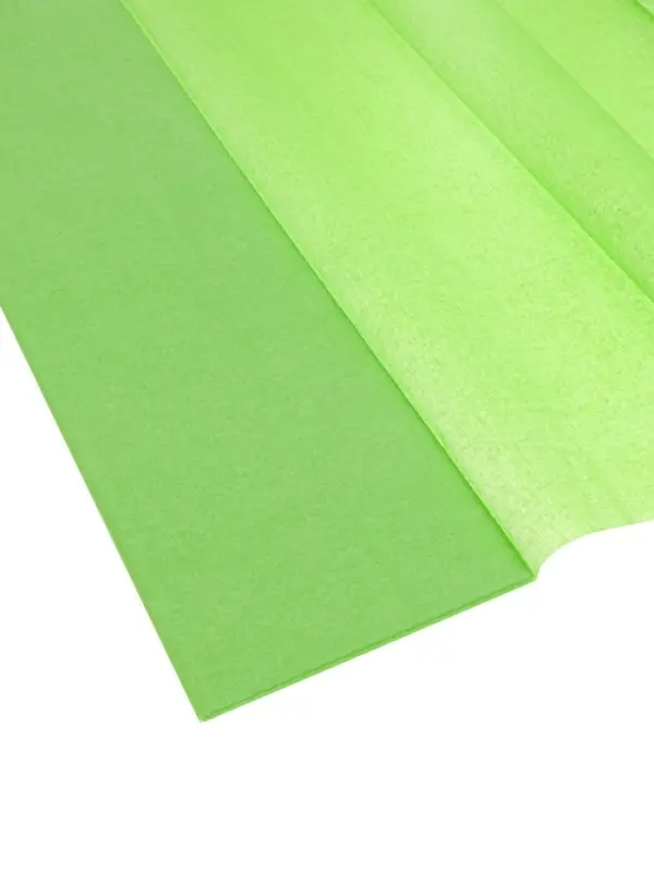 Бумага крепированная 50 х 200 см, в рулоне, 32 г/м2, светло-зелёная