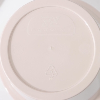 Кашпо для цветов со вставкой &laquo;Порто&raquo;, 2,4 л, цвет жемчужный