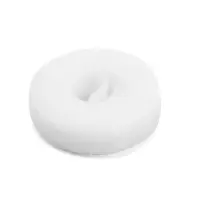 Лента-липучка для проводов 1000&times;10&times;1.5 мм ТУНДРА, белая, 1 шт.