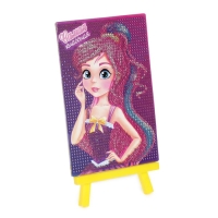 Алмазная мозаика с частичным заполнением на подставке для детей &laquo;Самая классная&raquo;, 10 х 15 см