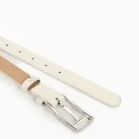 Ремень жен 05-01-02-01, Март2505, 2,7*0,3*110 см, без винта, пряж металл, 1 прокол,