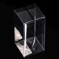Складная прозрачная коробка из PVC, для упаковки подарков, 5&times;5&times;10 см