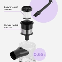 Беспроводной вертикальный ручной пылесос 350Вт KT-5550