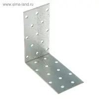 Уголок крепёжный 100 х 100 х 50 х 2 мм, оцинкованный