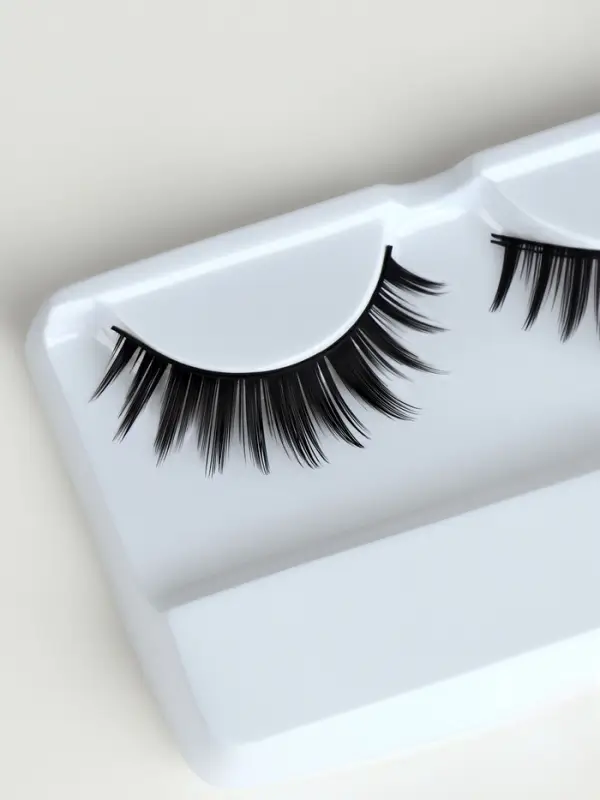 Ресницы накладные &laquo;Объём&raquo;, 13 мм, без клея, чёрные