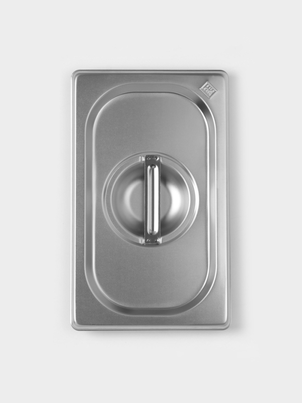 Крышка к гастроемкости 1/4 265x162 мм, толщина 0,8 мм