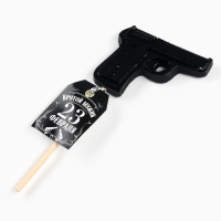 Леденец на палочке &laquo;Крутой мужик&raquo;