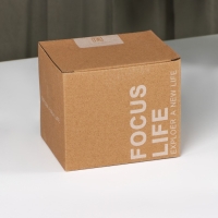 Кружка керамическая &laquo;Лапа тигра&raquo;, 350 мл, цвет серый