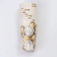 Стакан одноразовый бумажный &laquo;Золотые шары&raquo; 400 мл