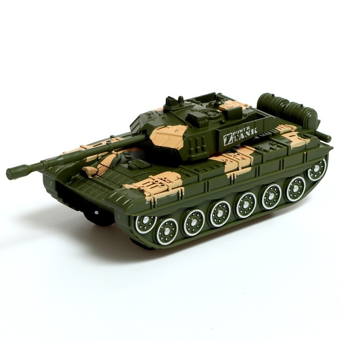 Танк с металлическими элементами &laquo;Армия&raquo;, инерция