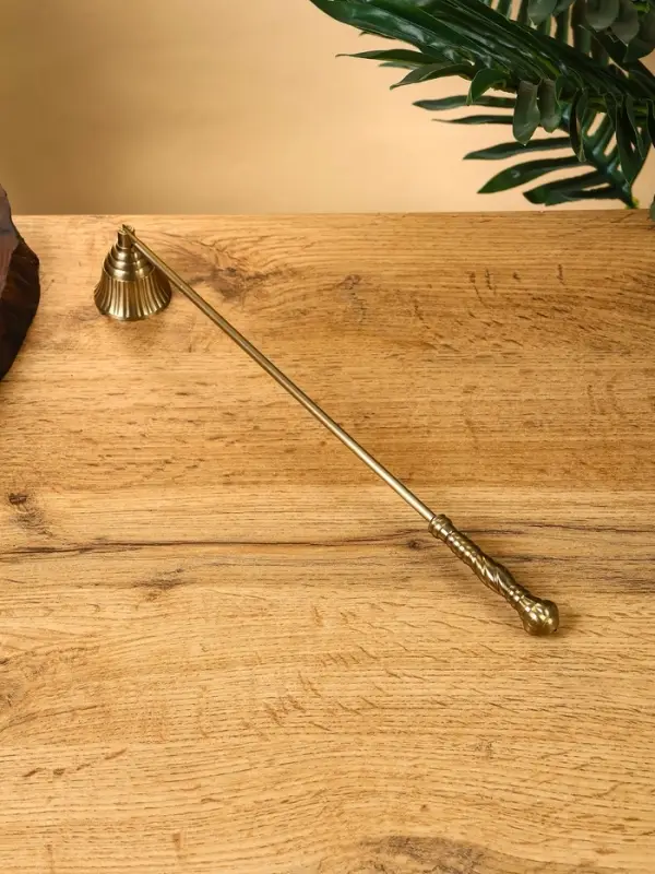 Гаситель для свечей &laquo;Уют&raquo;, 30 +/-1 см, латунь