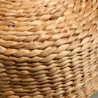 Пуфик 40х40х20 см, водный гиацинт