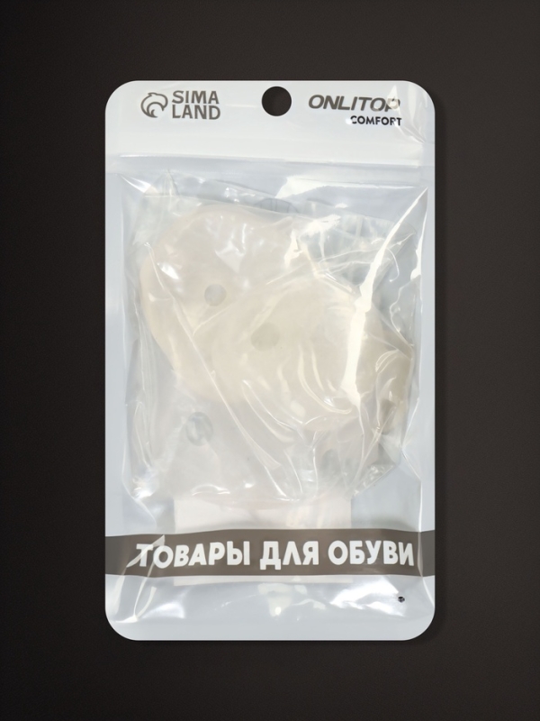 Корректоры для пальцев ног на 2 пал пара силикон бел ОТ