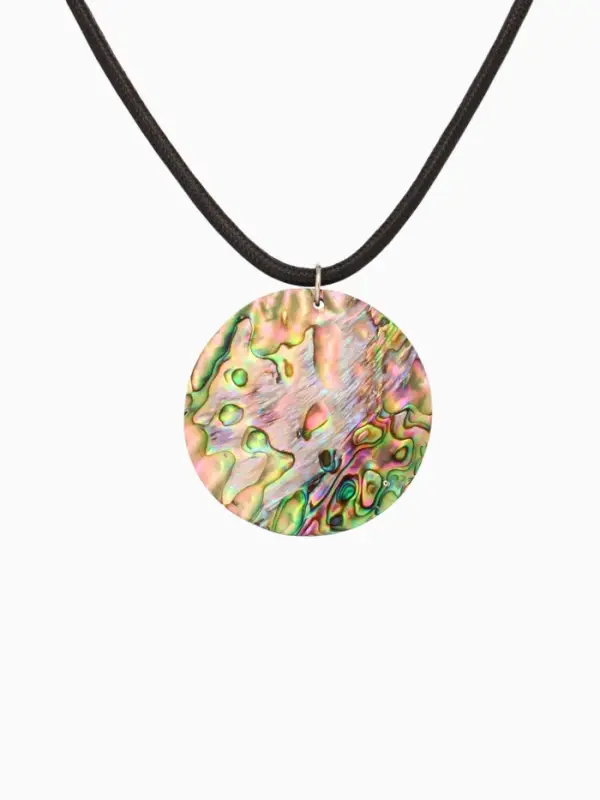 Кулон "Прилив" ракушка абалон 25 см