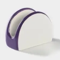 Салфетница Доляна &laquo;Лаванда&raquo;, 9,5&times;7&times;4,3 см