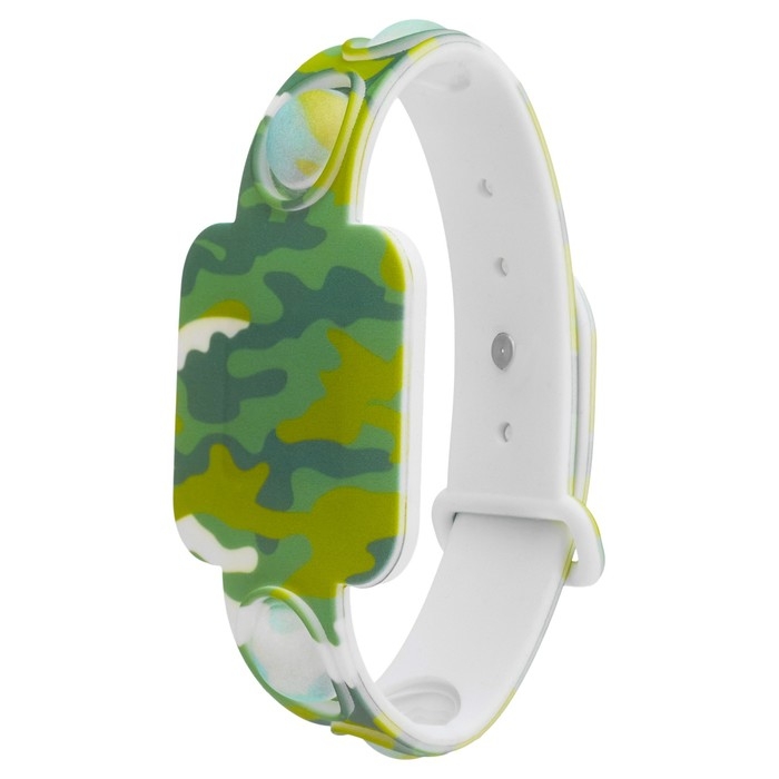 Часы наручные электронные, детские, "Камуфляж", ремешок pop-it, l-25.4 см