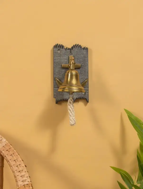 Рында "Якорь" 18х11 см алюминий