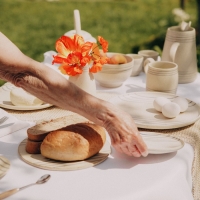 Тарелка керамическая SL Home &laquo;Райяс&raquo;, d=27 см, цвет бежевый