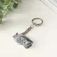 Брелок "Филин (барельеф)" 4,2 см