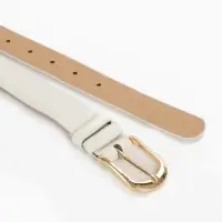 Ремень жен 05-01-01-01, Март2511, 2,8*0,3*110 см, без винта, пряж золото, 1 прокол,