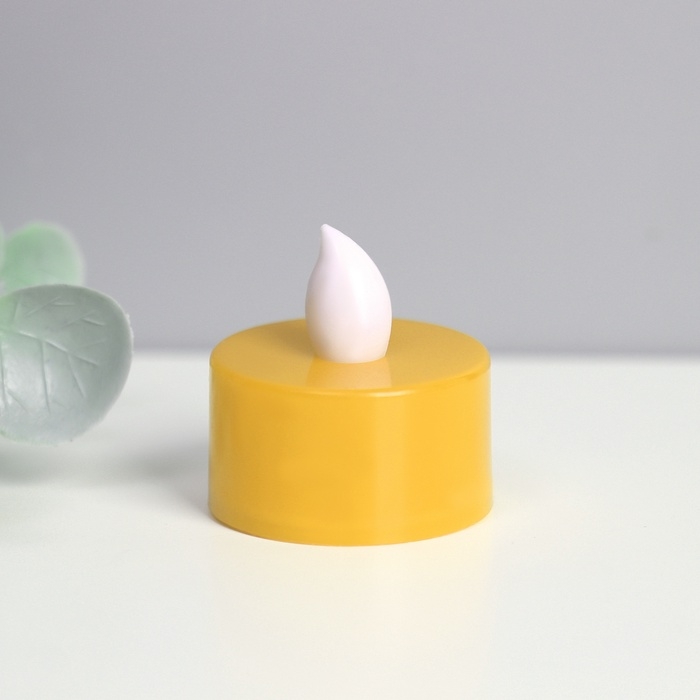 Светодиодные свечи, ночники LED RISALUX &laquo;Загадай желание&raquo; набор 4 шт., RGB, 3.5&times;3.5&times;4 см, МИКС