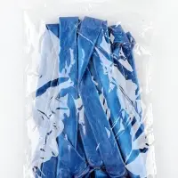 Воздушные шары для моделирования 125 см, d=7.5 см, 10 шт., сапфирово-голубые